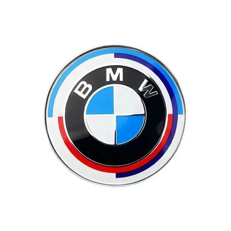 LGECB1 Car Sticker 45MM Car Steering Wheel Badge Emblem Sticker Auto Styling For BMW 1 3 5 7 Series M Performance M3 M5 F01 F20 F10 F13