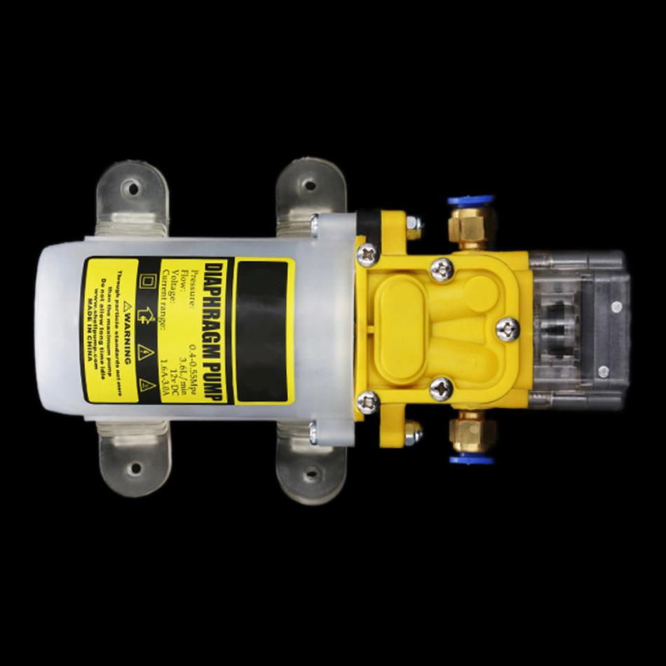 DC12V Agricultural Electric Spray Water Pump Small High-pressure Spraying Pump Self-priming Diaphragm Pump Pesticide Water Pump