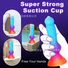 Small-sized fantasy dildo — realistic liquid silicone animal-style dildo — BDSM masturbation toy