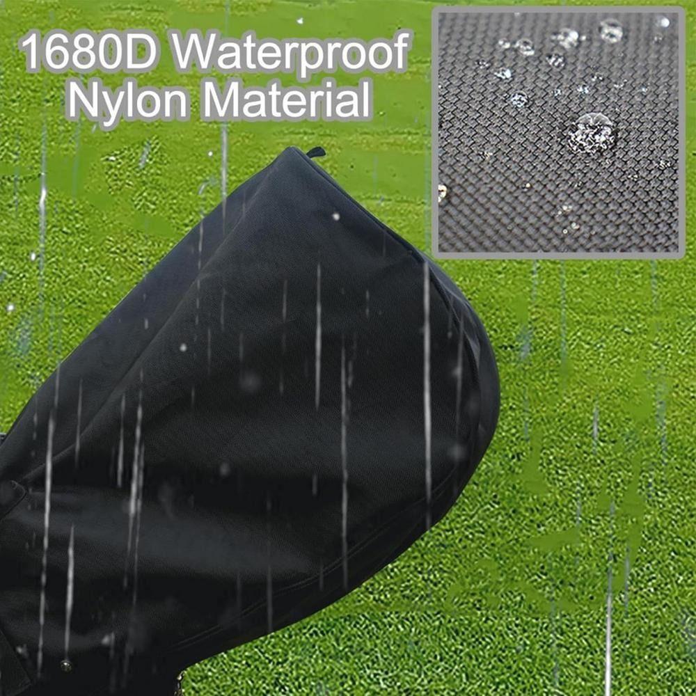 Dustproof Golf Club Rain Cover Waterproof Club Protector Premium Dustproof Rain Hood Outdoor