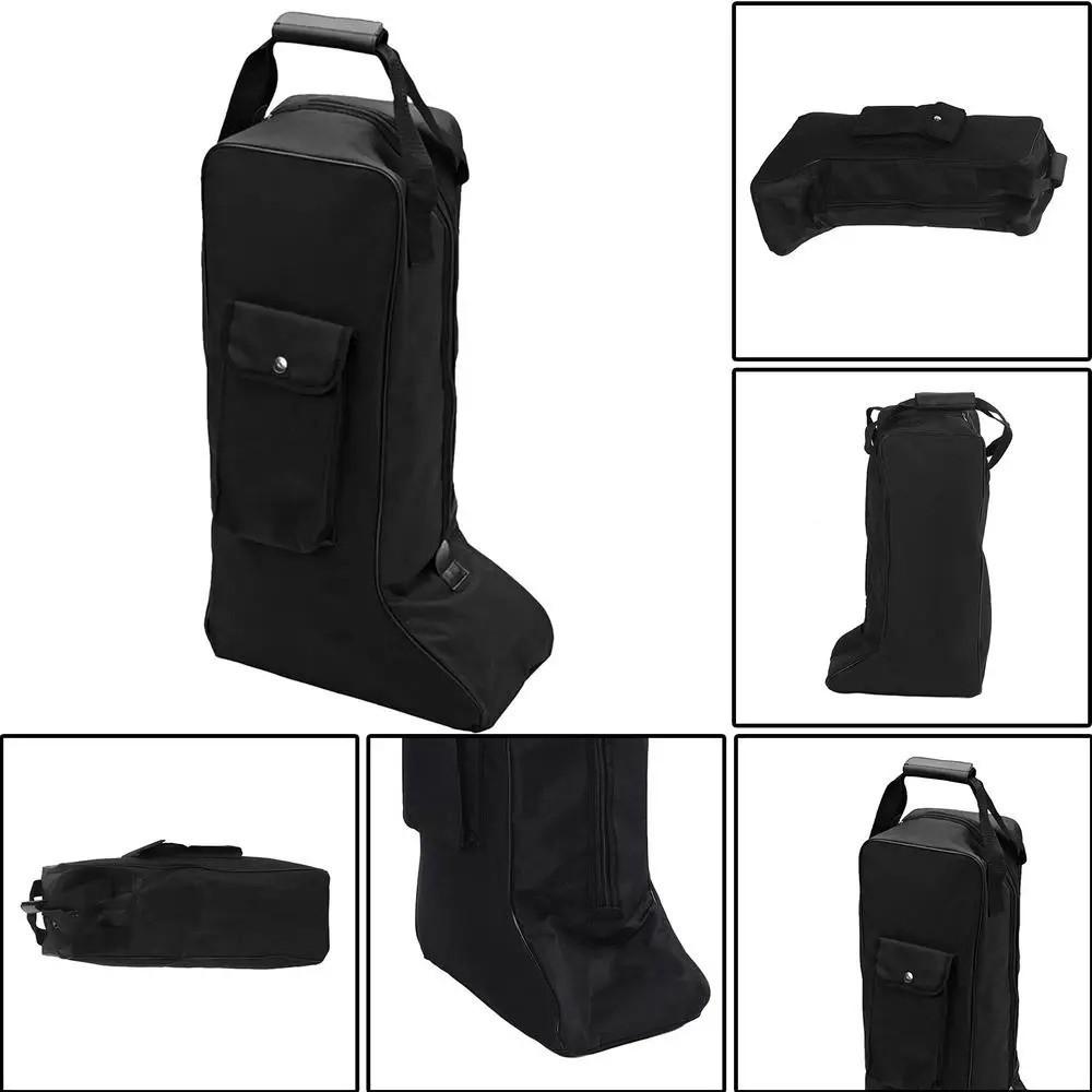 600D Riding Boot Bag Dust Proof Equestrian Boot Bag Long Boots Bag Outdoor Activities
