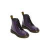Dr. Martens 1460 Patent Leather Zipper 8 Eyelet Low Ankle Boots Kids Boots Purple 27217628