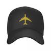 Airplane Baseball Cap Women Unisex Personalized Adjustable Adult Flight Pilot Aviation Aviator Dad Hat Outdoor Snapback Caps