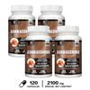 Ashwagandha Capsules 120 Count 2100mg — Daily Wellness, Nutritional Support, Plant-Based Support