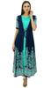 Bimba Женский комплект из двух предметов Anarkali Designer Kurti с принтом вискозы Kurta Maxi
