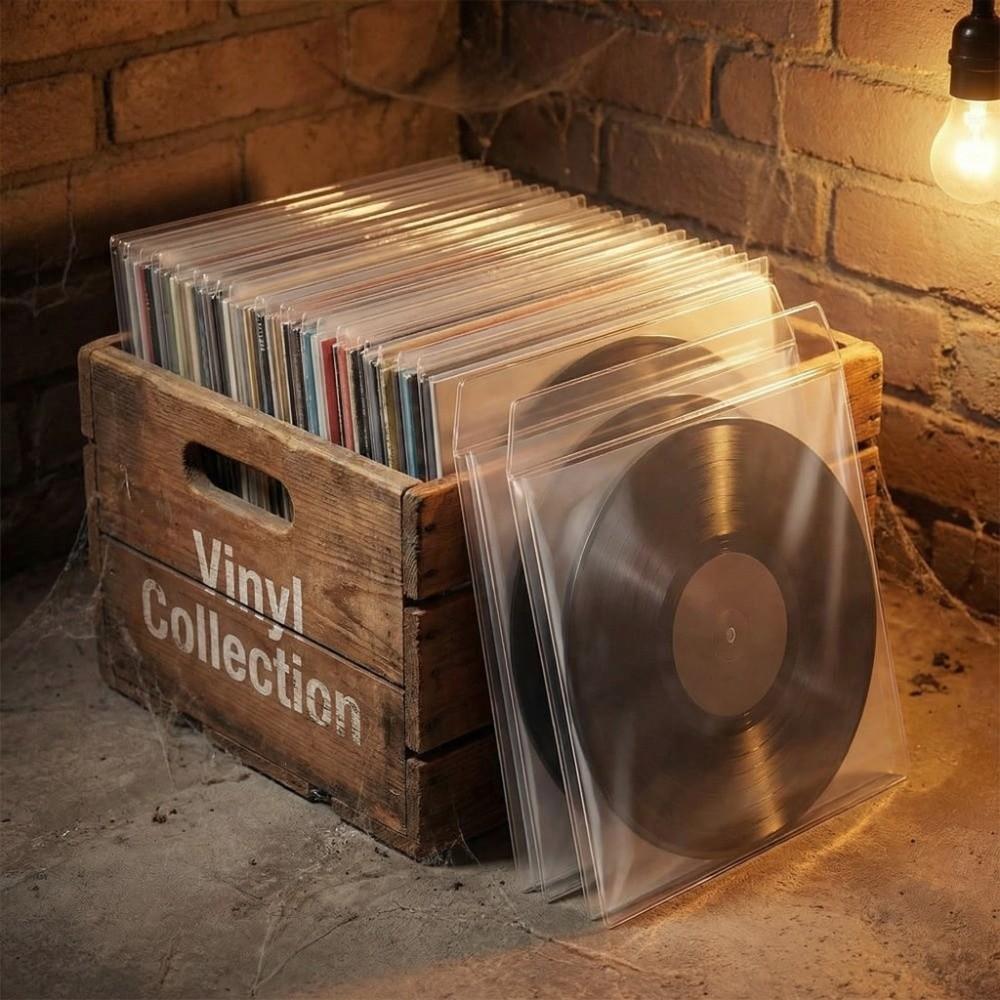 7/10/12 inch LP Record Cover Thickened Record Protection New Vinyl Outer Sleeves  Record