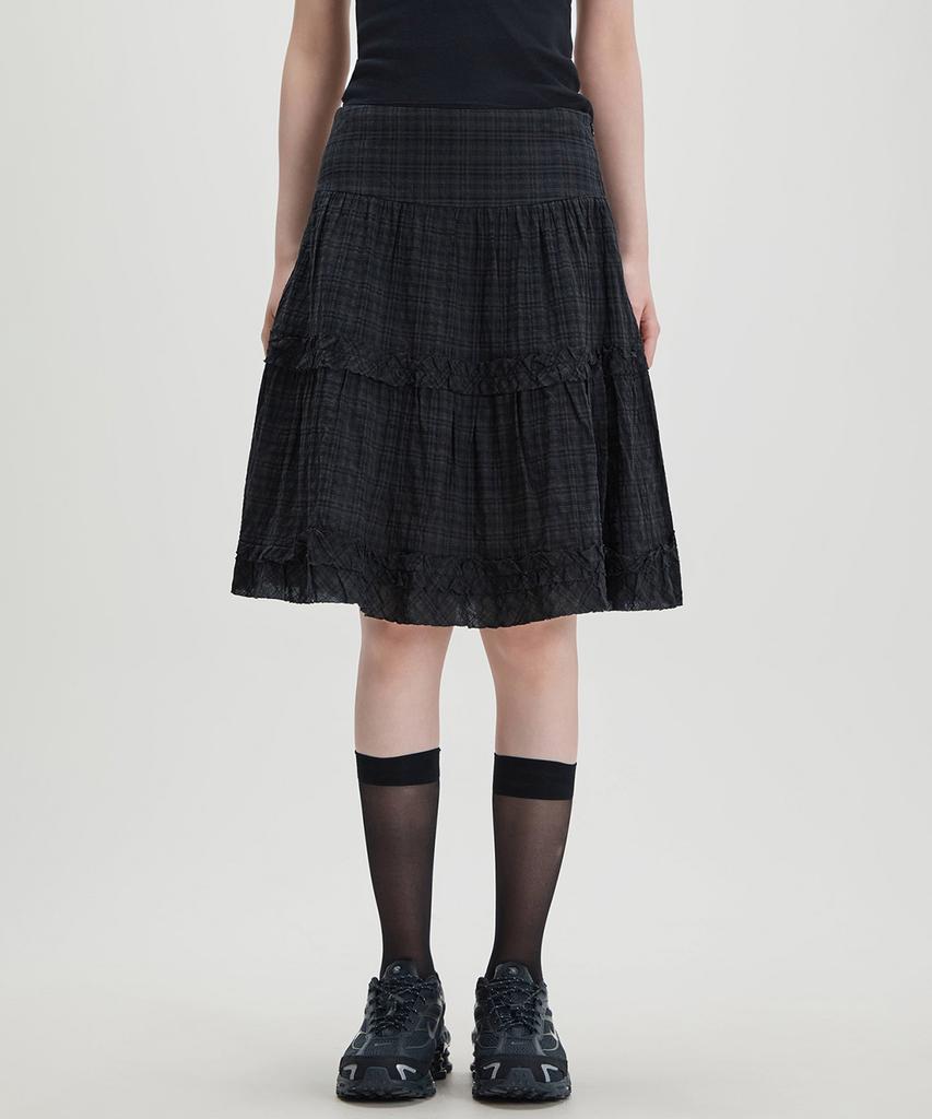 Юбка-миди с оборками MIXXO_Miwwhg436G