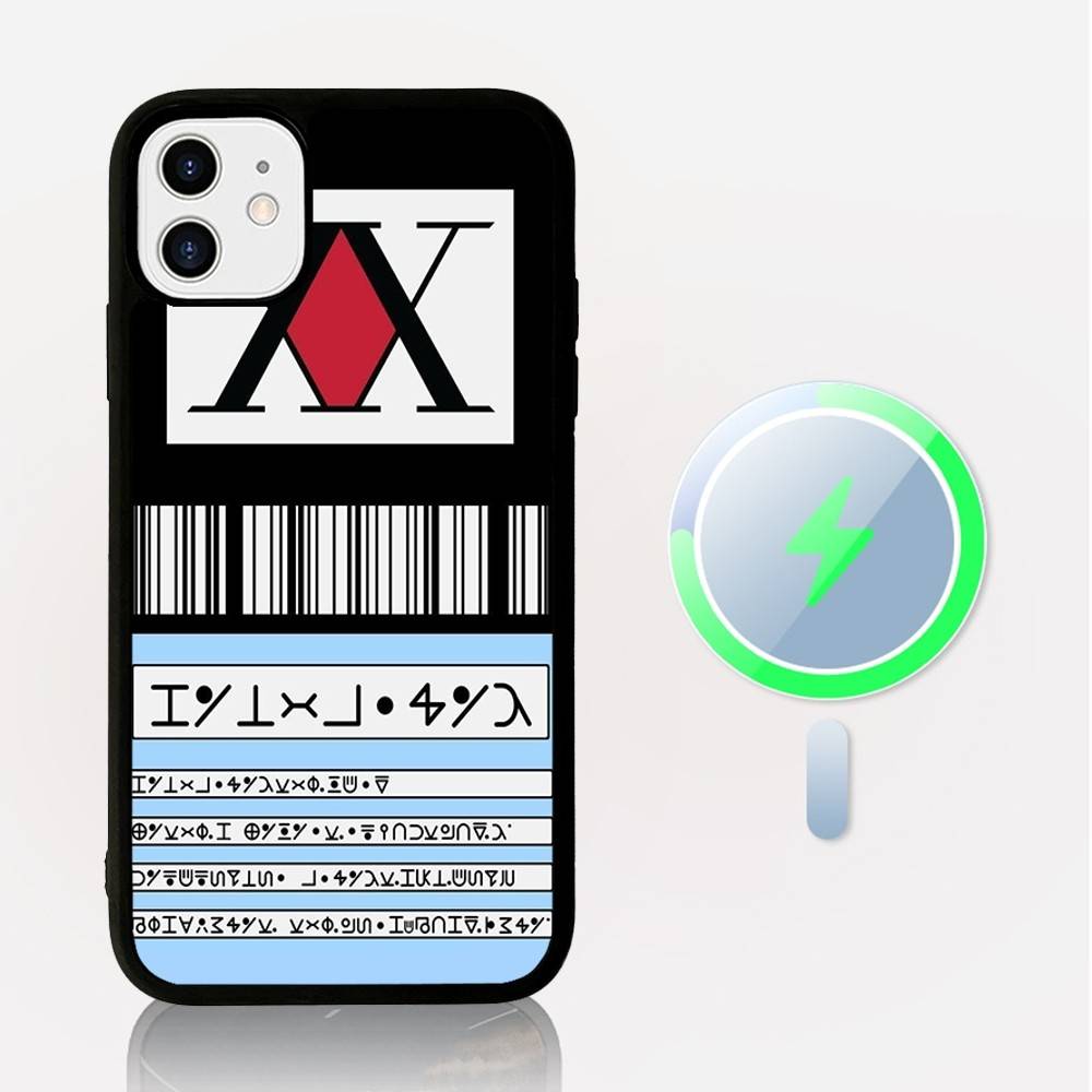 Классический Популярный Аниме H-Hunter X H-Hunter Игровой Чехол для Телефона Магнитный Чехол Для IPhone 16 14 13 12 11 15 Pro Max Plus Для Magsafe