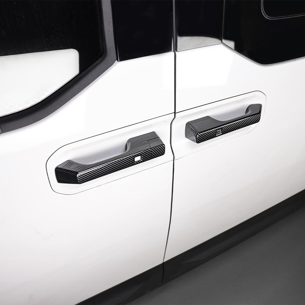 For Kia PV5 2025-2026 LHD ABS Material Exterior Door Handle &Bowl Protector Cover Trim Set Auto Exterior Styling Car Accessories