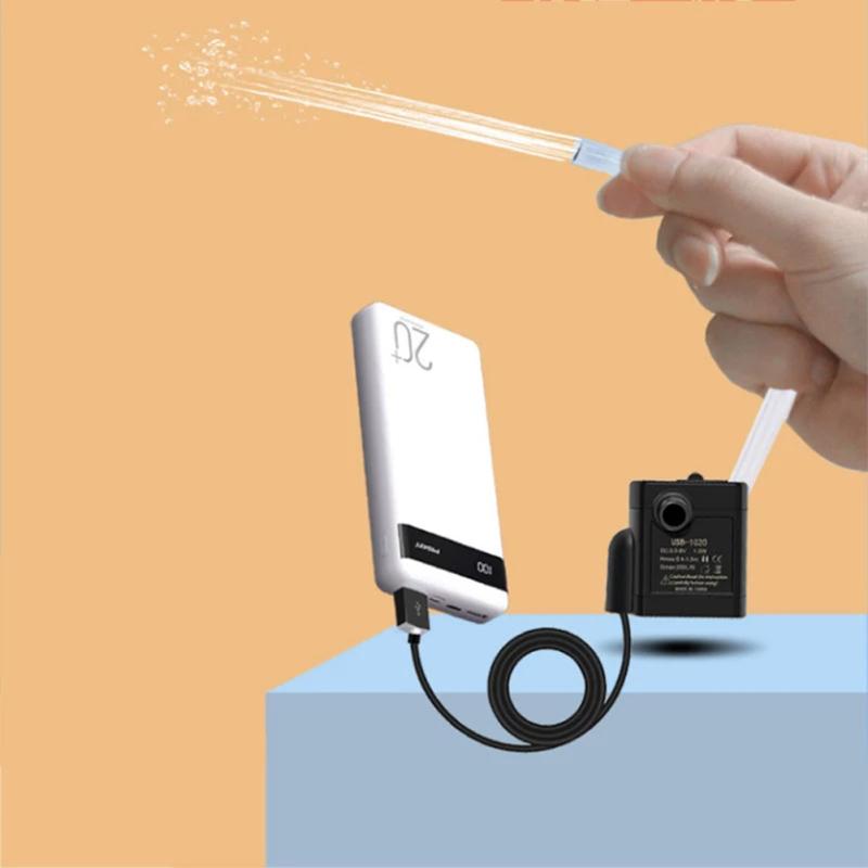 5 В постоянного тока Usb дозатор воды для домашних животных мини-насос малошумный бесщеточный моторный насос аксессуары для аквариума