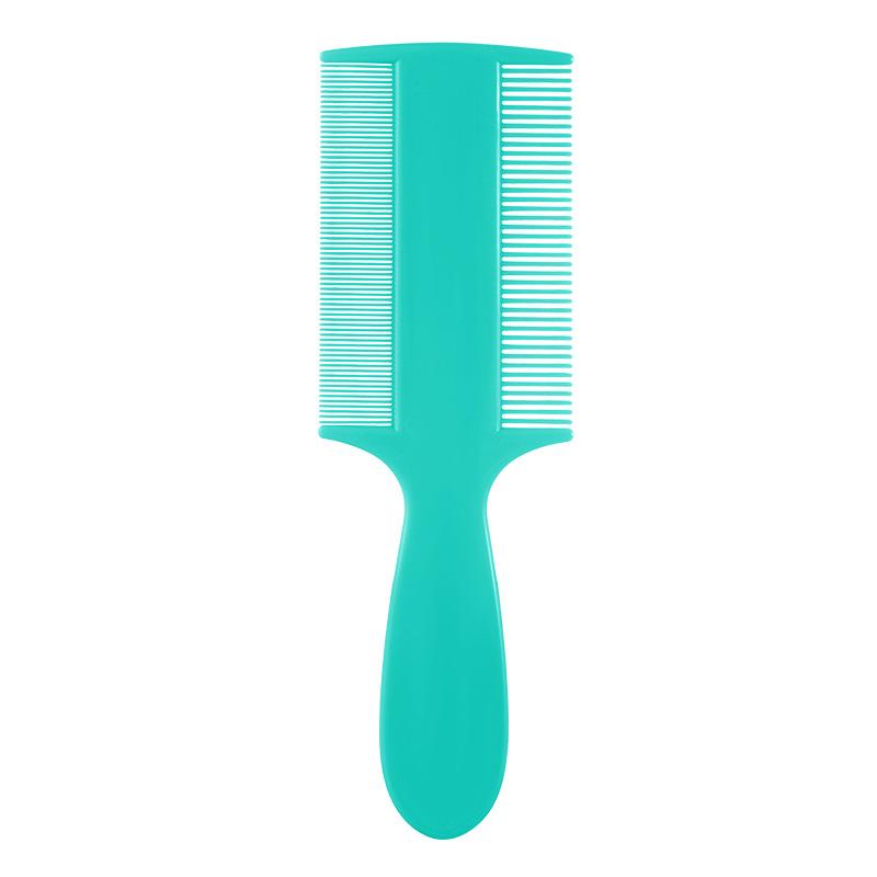 Double-sided fine tooth comb, used for smoothing hair, removing dandruff and lice, suitable for various hair types