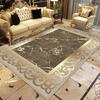 Golden Luxury Carpet for Living Room Large Area Decoration Home Sofa Antiskid Rugs Bedroom Lounge Coffee Tables Soft Floor Mats
