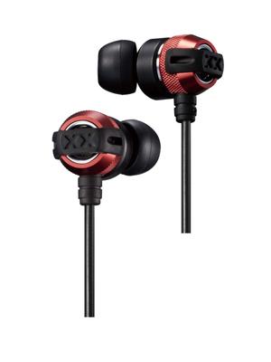 Наушники JVC HA-FX33X-RB серии XX канального типа красного и черного цвета