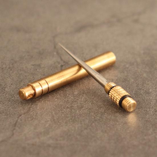 Yousheng Portable Titanium Alloy Toothpick Reusable Food Grade Metal Toothpick Multi-functional Travel Detachable Pocket Tooth Pick Keychain Pendant