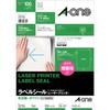 Label Sticker Laser Glossy Paper A4 Uncut 100 Sheets 28784 A-One