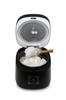 ROOMMATE Compact Rice Cooker 4 Cups HOKAHOKA Cooking Black RM-218TE-BK