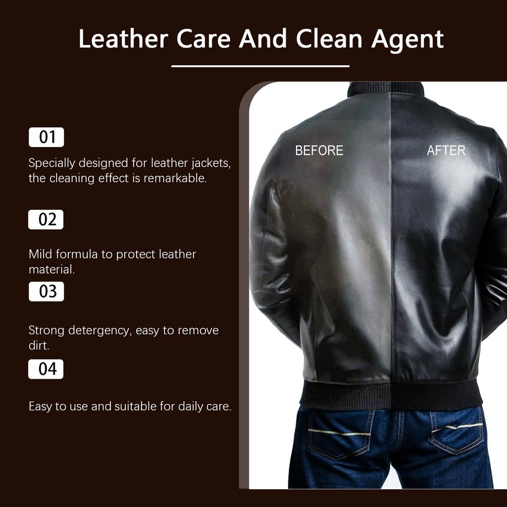 Multi Purpose Liquid Leather Care Spray: Jacket Maintenance+seat Renovation+Sofa Cleaning+Shoe Polish Leather Repair Agent