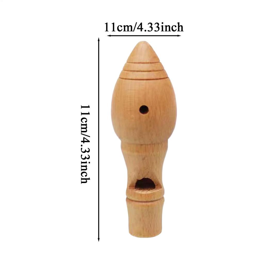 Bird Hunting Whistle - Durable Beech Wood Bird Call with Realistic Bird Sounds, Lightweight for Outdoor Hunting & Music Entertai
