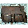 Handbag Shoulder Laptop Messenger Satchel Bag (Travel Case) Leather Men's