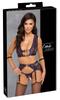 Cottelli Bondage - Sexy Lace Bondage Set Purple L