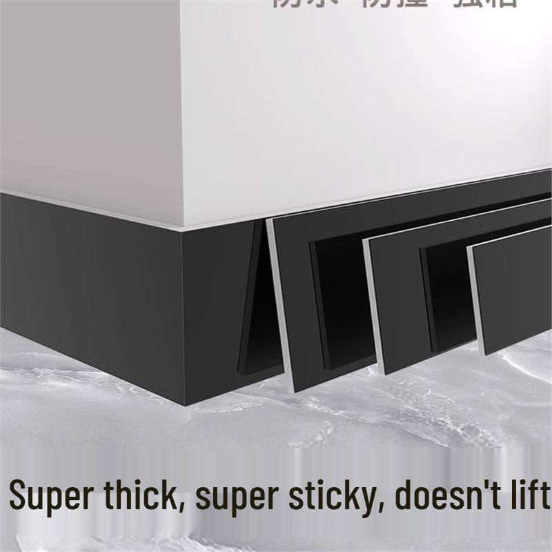 Самоклеящиеся водонепроницаемые настенные стикеры под мрамор для плинтуса (8-15 см)