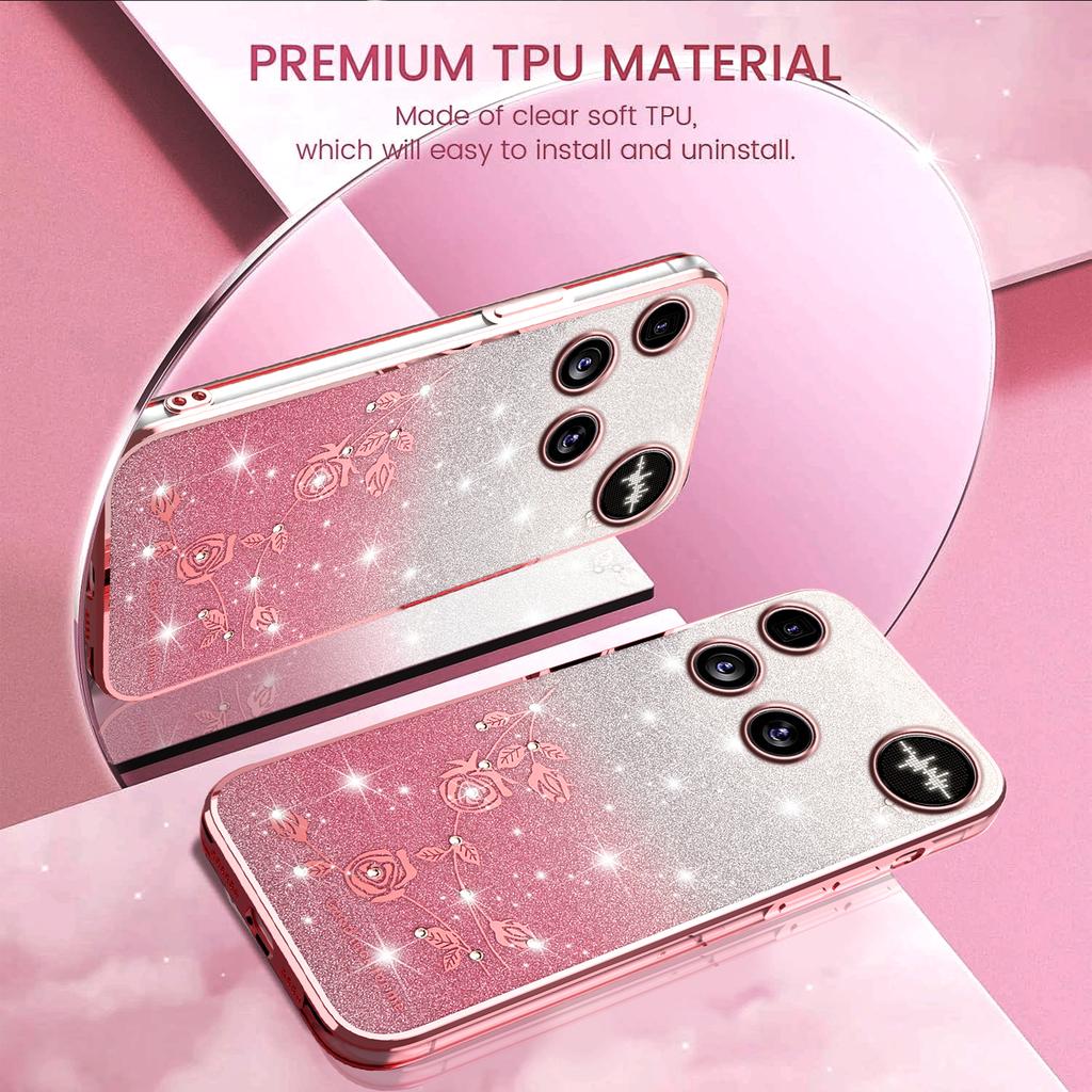 Ни за что Телефон (3) Чехол для 5G Цветок TPU Гибкий Градиентный Чехол для Телефона