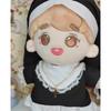 Niannyyhouse 15cm Plush Clothes, Nun's Clothes, Black Dress, Headgear, Cotton Doll, Dress-Up (15cm)