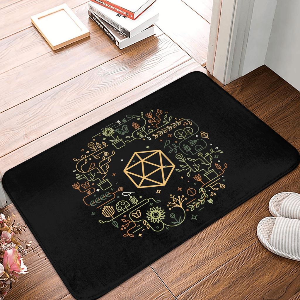 Dnd Game House Initiative Front Floor Door Entrance Mat Outdoor  Kitchen Bath Doormat Living Room Carpet Rug
