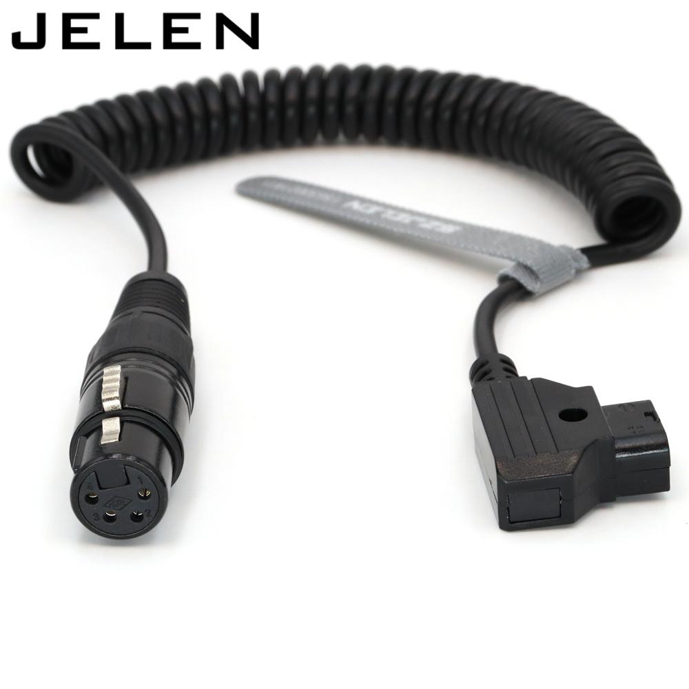 DTAP to XLR 4-pin Female Cable for Power Supply Battery Adapter