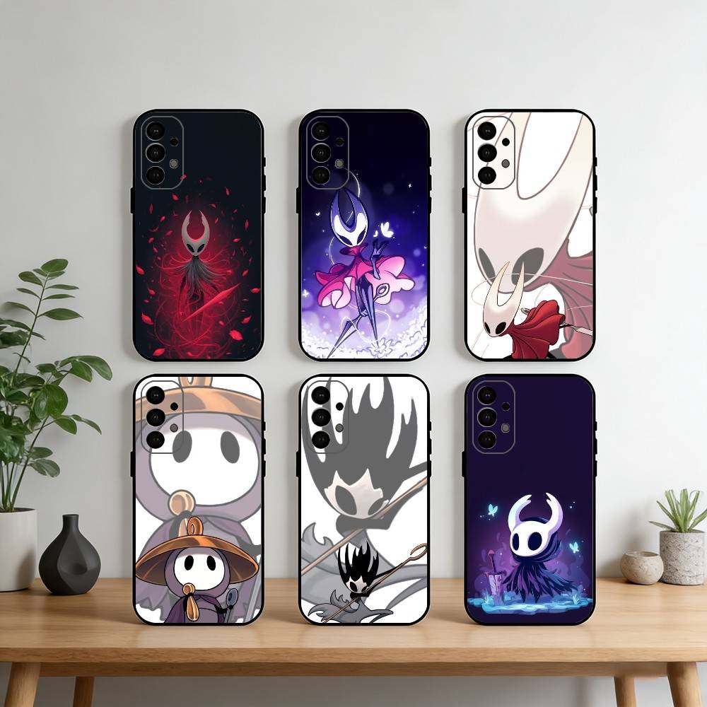 H-Hollow Game K-Knight Phone Case For Samsung S25,S24,S21,S22,S23,S30,Ultra,S20,Plus,Fe,Note,10,9,5G Black Cover