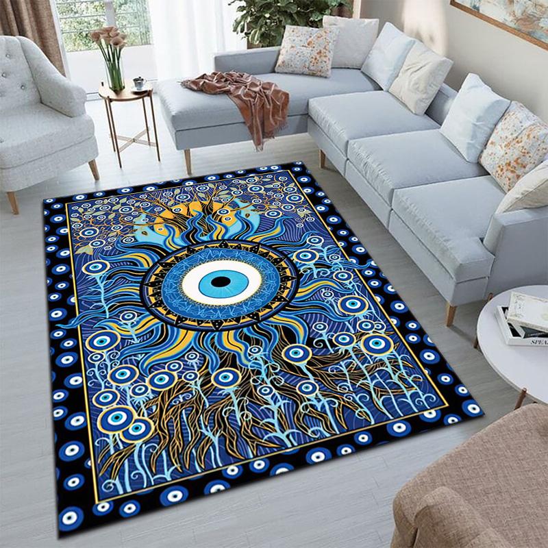 Mystic Eye Art Carpet Is Suitable For Living Room And Bedroom Doormats Office Balcony Decorative Carpet A3