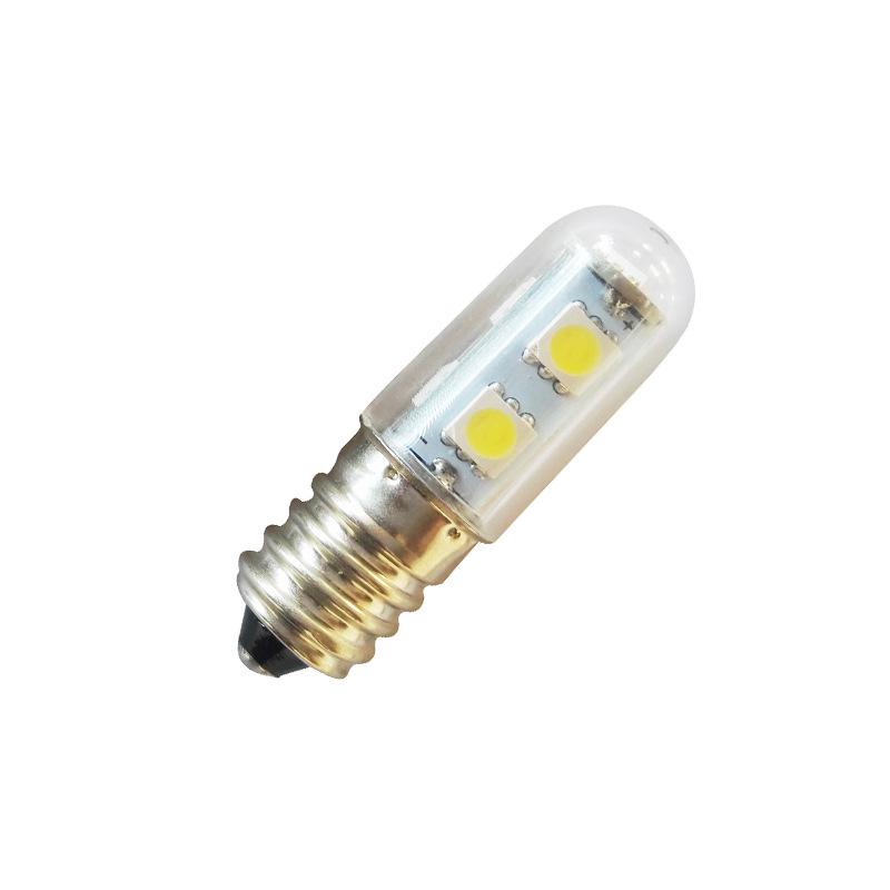Светодиодная лампочка E14 1,5 Вт SMD5050 для холодильника, вытяжки, швейной машины - Энергосберегающая маленькая лампа.