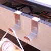 2PCS New Kitchen Tool Cabinet Draw Clothes Hanger Z-shape Door Hook Stainless Steel
