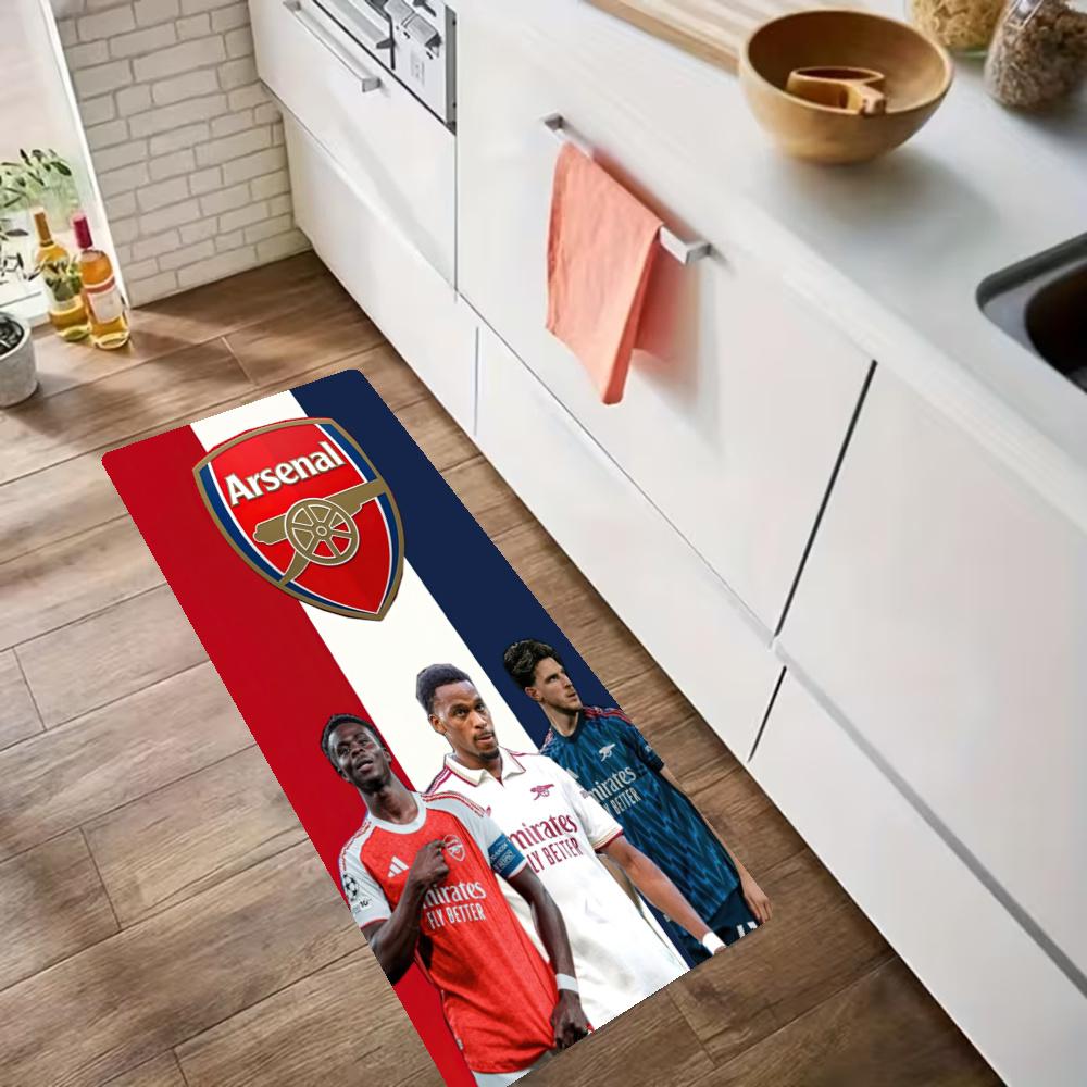 Arsenal Kitchen Carpet Nonslip Floor Mat Ideal For Indoor And Outdoor Entryway Door Mat Laundry Room Bathroom Foot Mat