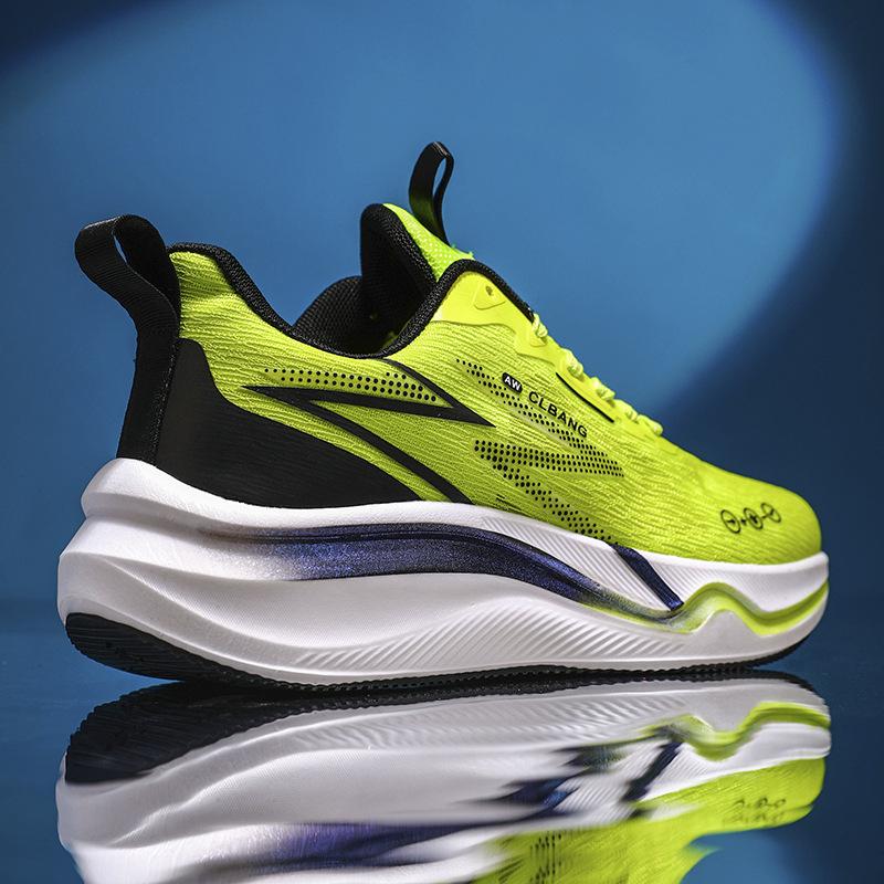 Карбоновые кроссовки для бега, гоночные, марафонские, с мягкой подошвой, мужские, летние, из дышащей сетки с плетением «флайнит», мужские и женские парные спортивные кроссовки