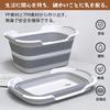 RULAYMAN Folding Tub, Upgraded 27L Large Capacity, Dog Bath Tub, Cat Bathtub, Washing Tub with Drain Plug, Wide Tub, Portable, Multi-functional for In