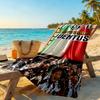 Juventus Customize Your Name Beach Towel Soft Durable Quick-Dry Portable for SwimmingBeachCamping Travel Beach AccessoriesGym