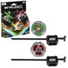 Beyblade X Multipack Toupie Luke Skywalker 4-80B Vs. Darth Vader 4-60B, Star Wars, From 8 Years Old