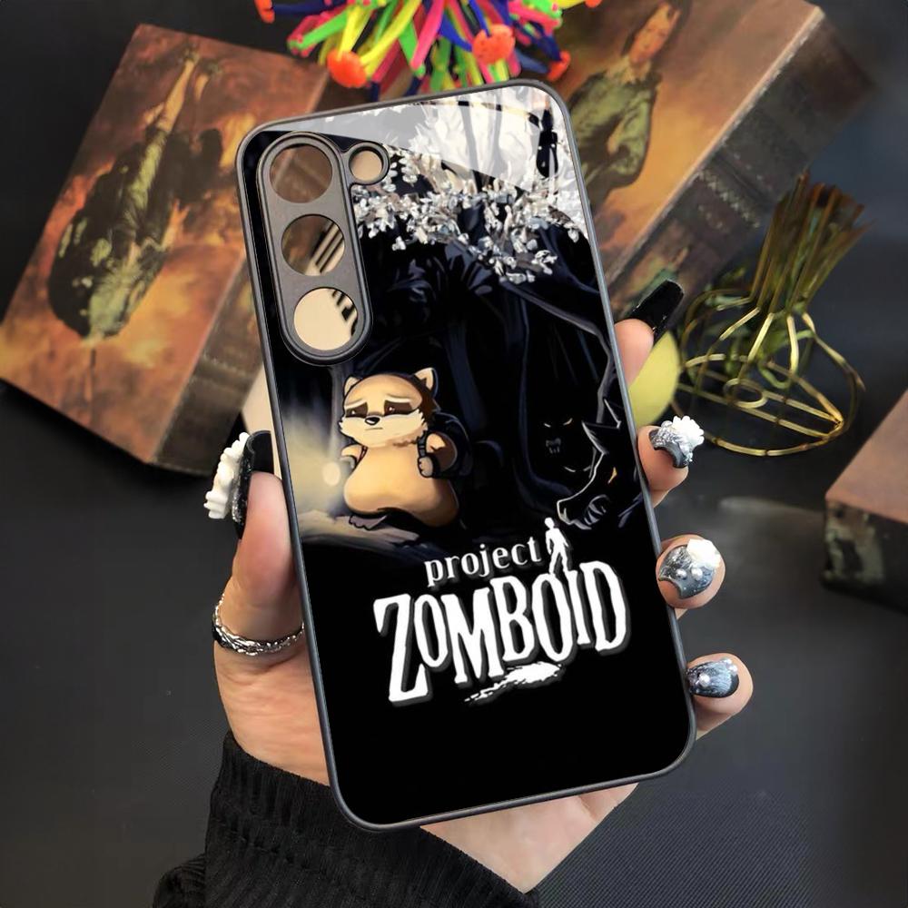 Project Zomboid Game Phone Case for Samsung Galaxy S24 S23 S22 S21 S20 A24 A34 A54 A53 Note20 M54 Fe Ultra Plus Glass