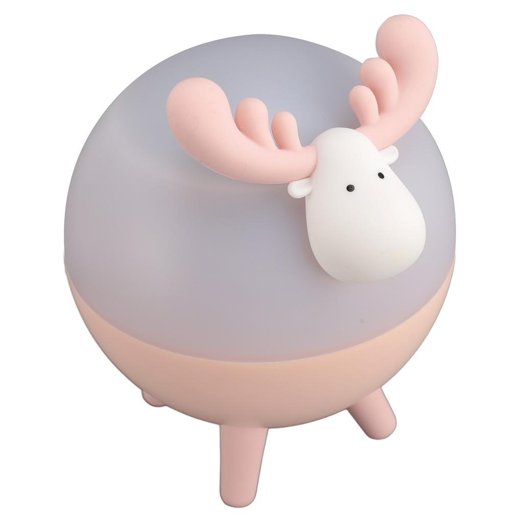 Детский ночник-проектор с вращением на 360 градусов, милый проектор с изображением оленя, у детской кровати