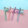 Colored Ballpoint Pen With Detachable Butterfly Pompom - 1 Piece