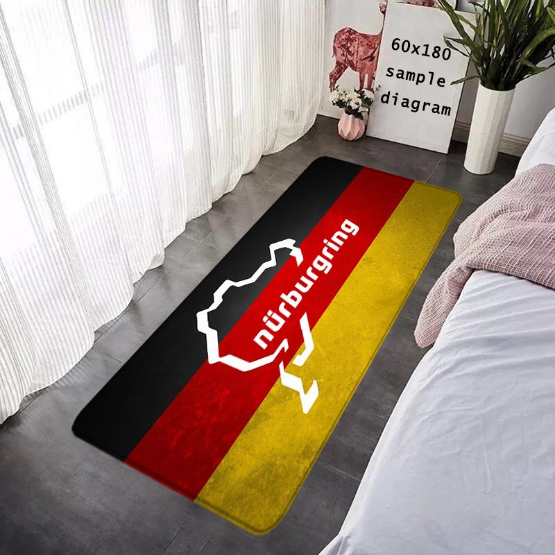 House Entrance Doormat Nurburgring Race Track Hallway Carpet Living Room Rugs Foot Carpets Bathroom Rug Floor Mats Home Decor
