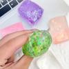 Ice Cube Maltose Stress Relief Toy Bouncy Feel Safe Material Freeze Effect Mini Size Portable for Office Study Reusable
