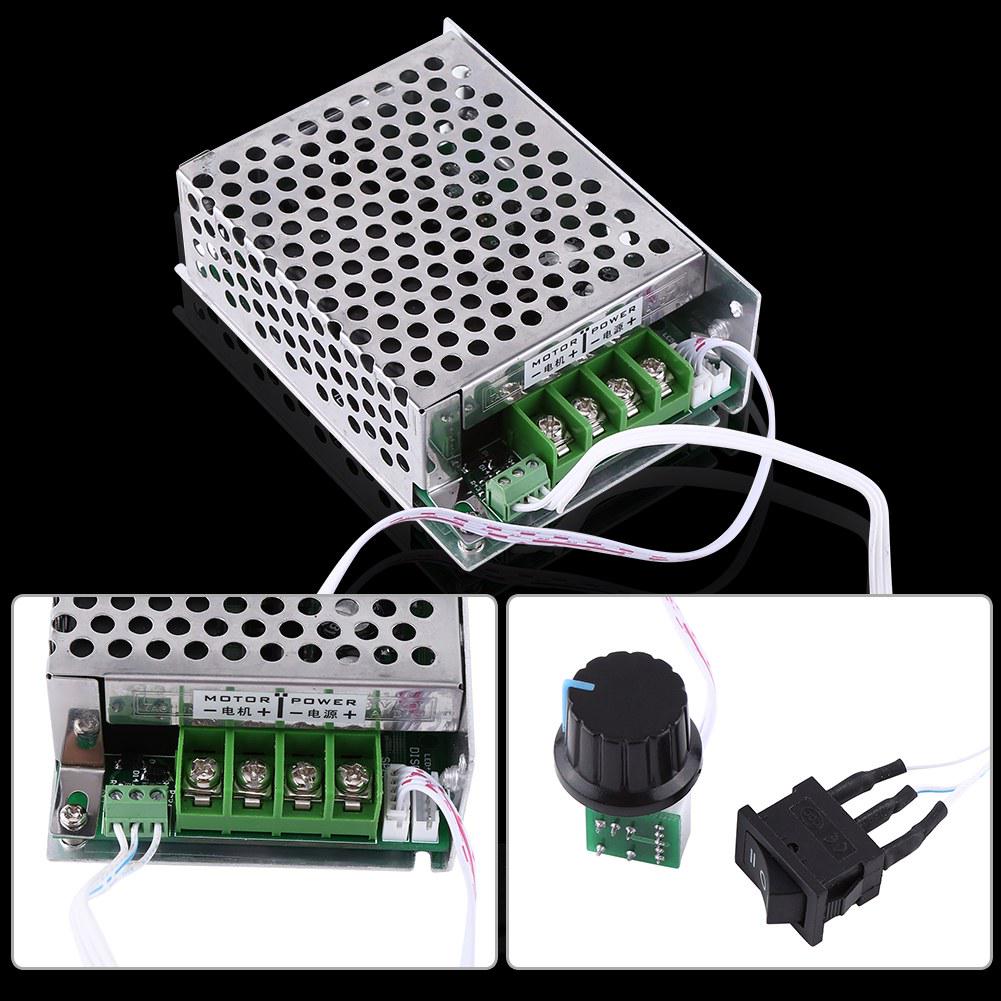 10V‑50V 40A Motor Speed Controller Governor Reversing Direction Switch Motor Governor PWM Controller Motor Speed Controller