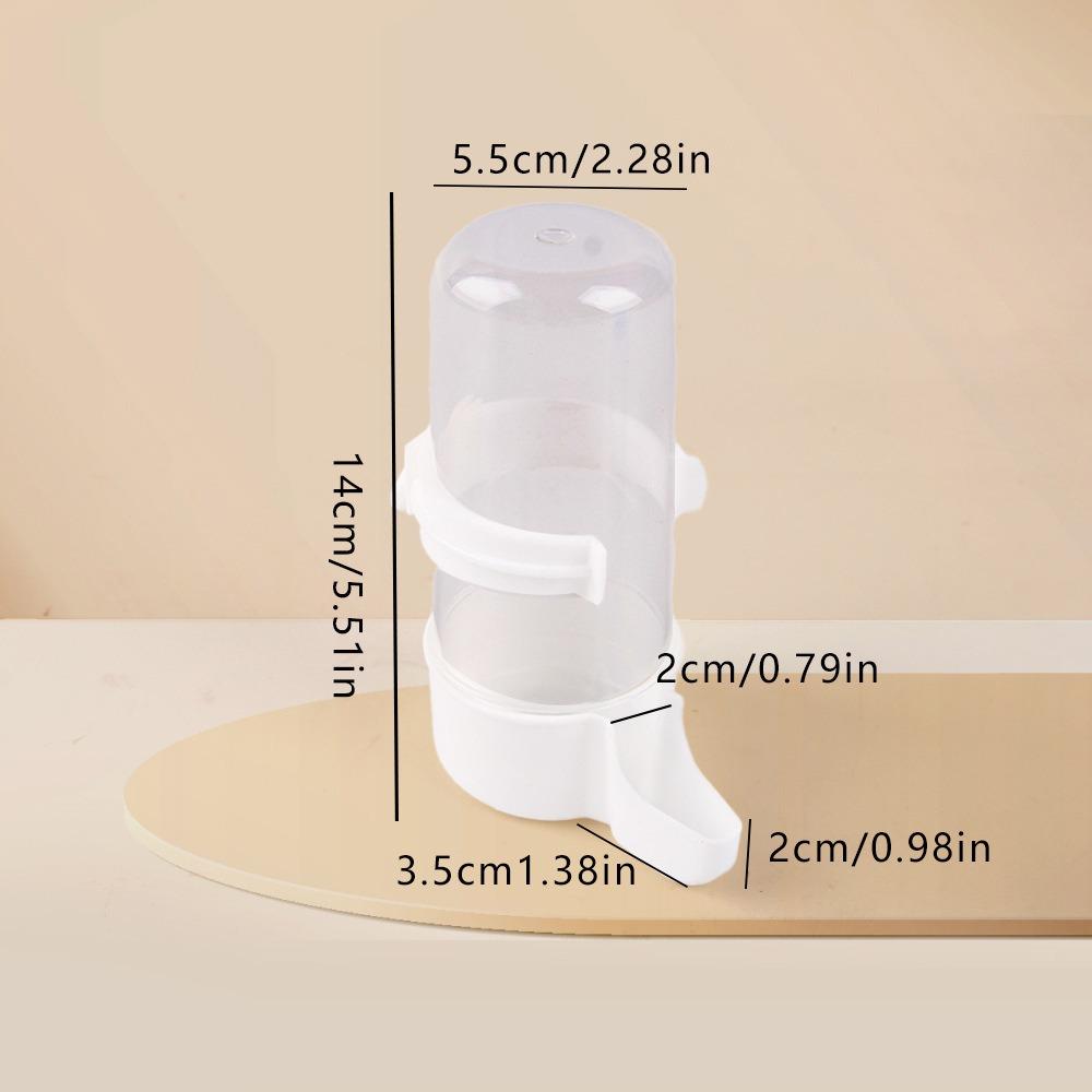 Dual-use Dual-use Bird Feeder Transparent Visibility Bird Hanging Drinking Fountain Pigeon