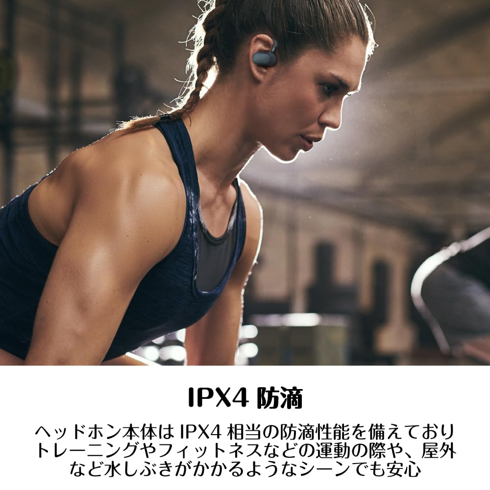 Creative Outlier Go Speaker Part Adjustable Ear Fit Neodymium Driver Open Ear Wireless Headphones HS-OTLGO-BU