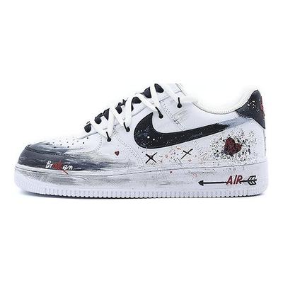 Nike Air Force 1 Нескользящие Устойчивые к истиранию Низкие Кеды для скейтбординга Мужские CW2288-111(Команда103-)