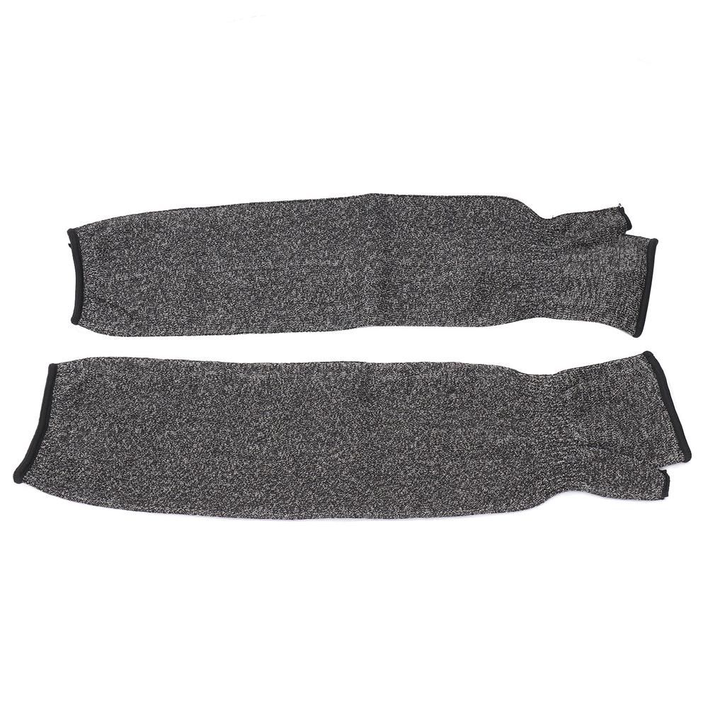 1 Pair Cut Resistant Sleeves 42cm Protective Arm Sleeves for Gardening Farming Yard Unisex