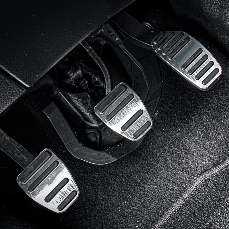 For Nissan Qashqai J11 Aluminum MT Accelerator Pedal Gas Brake Pad Pedal Protectors Interior Car Styling Accessory 2016 To