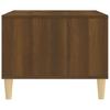 Coffee Table Brown Oak Effect 60 x 50 x 40 cm Wood Based Material